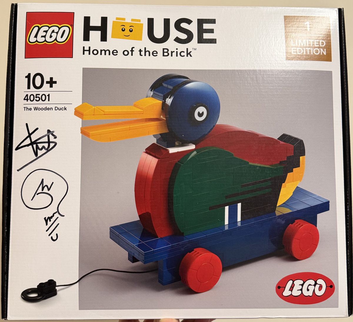 LEGO Wooden Duck (40501) set Rachel built